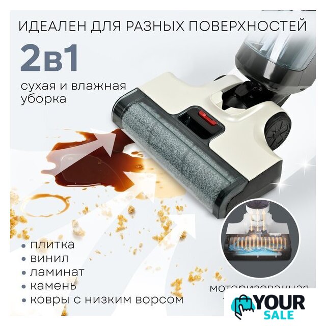 Вертикальный моющий пылесос Planta PL-CW201 - Изображение №2 — Интернет-магазин Your Sale