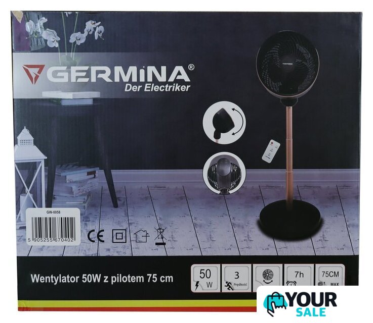 Вентилятор Germina GW-0058 - Изображение №4 — Интернет-магазин Your Sale