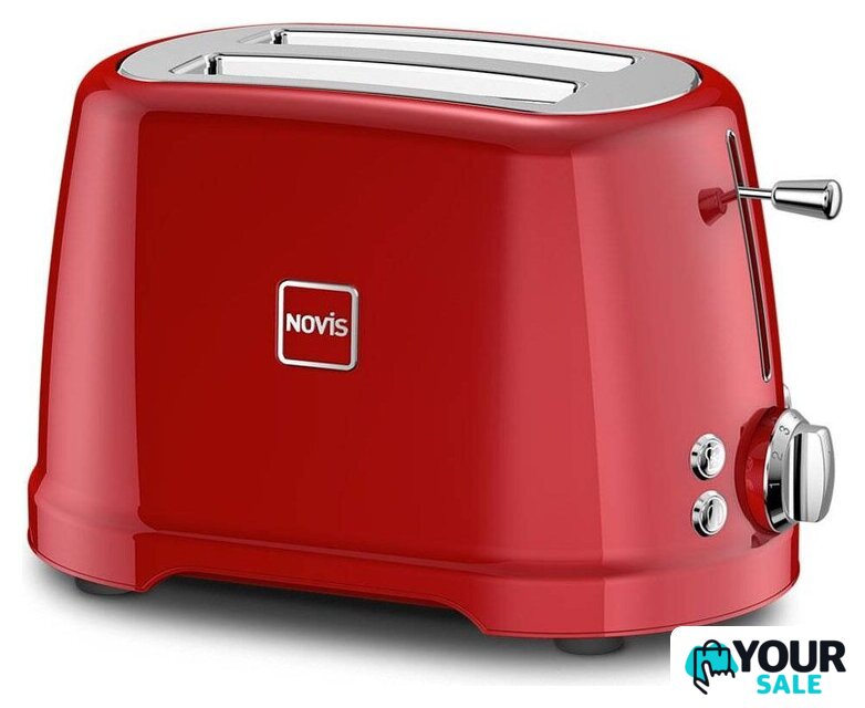 Тостер NOVIS Iconic Line T2 (красный) - Изображение №2 — Интернет-магазин Your Sale