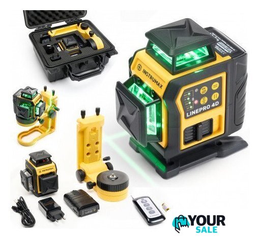 Лазерный нивелир Instrumax LINEPRO 4D Professional SET - Изображение №12 — Интернет-магазин Your Sale