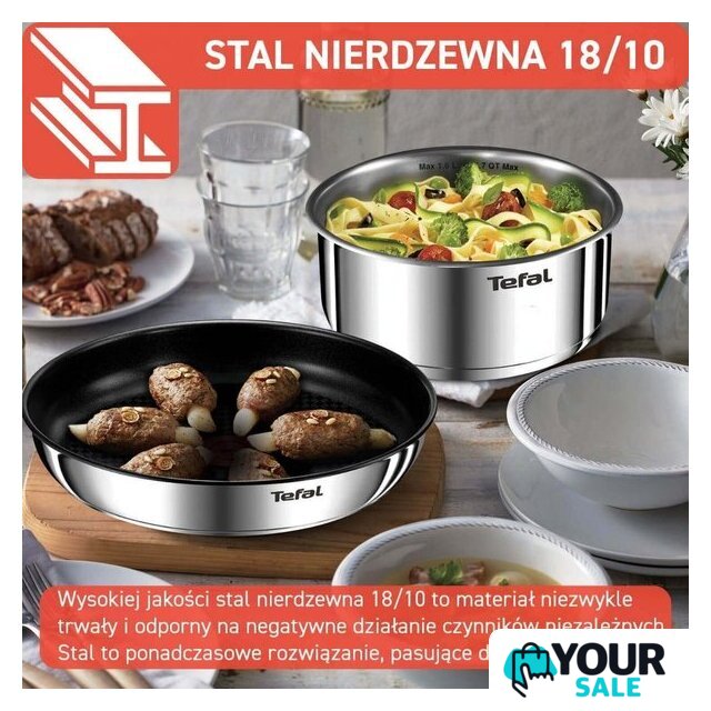Набор сковород Tefal Ingenio Emotion L897SM74 - Изображение №6 — Интернет-магазин Your Sale