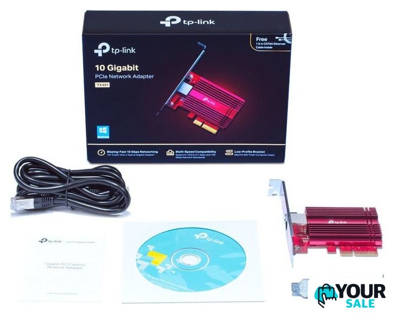 Сетевая карта TP-Link TX401 - Изображение №4 — Интернет-магазин Your Sale