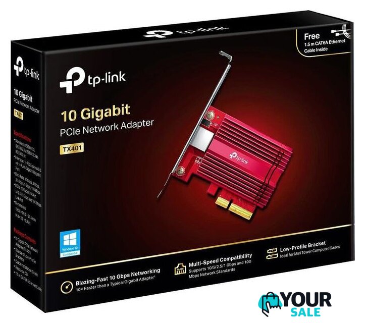 Сетевая карта TP-Link TX401 - Изображение №5 — Интернет-магазин Your Sale