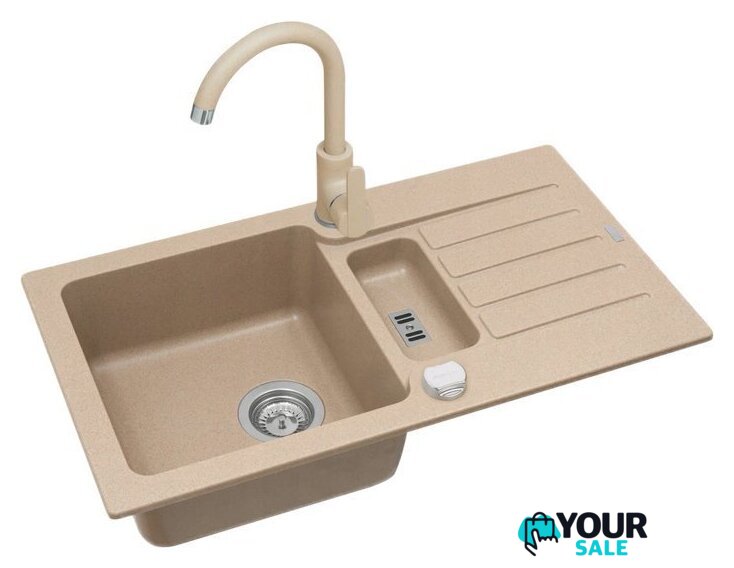 Кухонная мойка Alveus Niagara 70 Beige G55 - Изображение №2 — Интернет-магазин Your Sale
