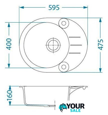 Кухонная мойка Alveus Roll 40 1214055 - Изображение №2 — Интернет-магазин Your Sale