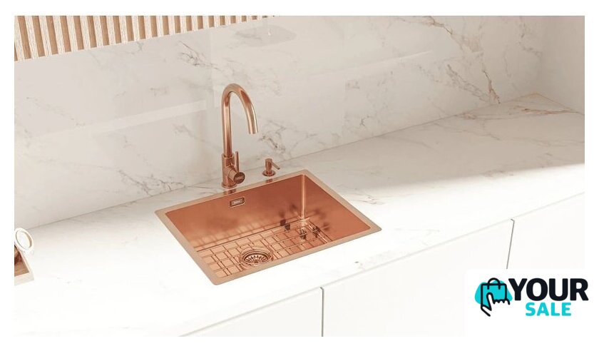 Кухонная мойка Kernau KSS U 61.1 1B SS Copper - Изображение №6 — Интернет-магазин Your Sale
