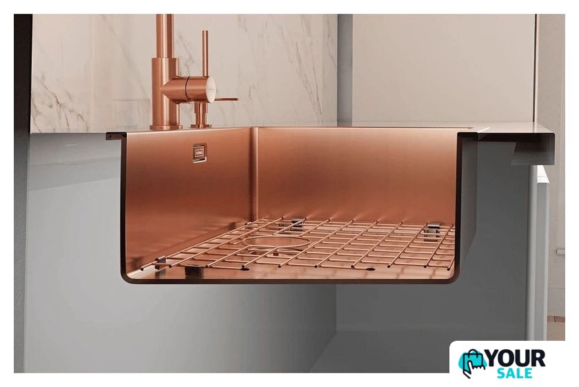 Кухонная мойка Kernau KSS U 61.1 1B SS Copper - Изображение №8 — Интернет-магазин Your Sale