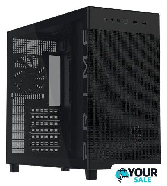 Корпус ASUS Prime AP303 Tempered Glass Panel (черный) - Изображение №1 — Интернет-магазин Your Sale