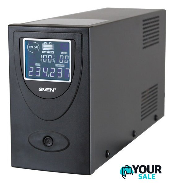 Источник бесперебойного питания SVEN Pro+ 650 (LCD, USB) - Изображение №1 — Интернет-магазин Your Sale