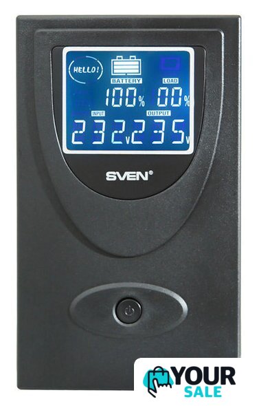 Источник бесперебойного питания SVEN Pro+ 650 (LCD, USB) - Изображение №2 — Интернет-магазин Your Sale