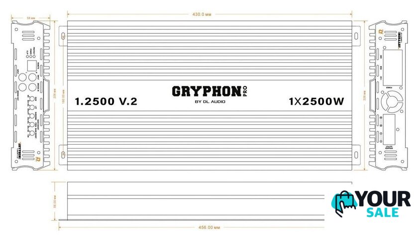 Автомобильный усилитель DL Audio Gryphon Pro 1.2500 V.2 - Изображение №8 — Интернет-магазин Your Sale