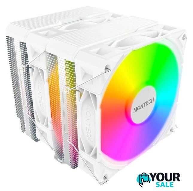 Кулер для процессора Montech NX600 ARGB (белый) - Изображение №1 — Интернет-магазин Your Sale