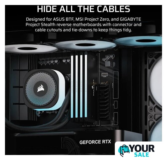 Корпус Corsair Frame 4500X RS-R ARGB CC-9011314-WW - Изображение №8 — Интернет-магазин Your Sale