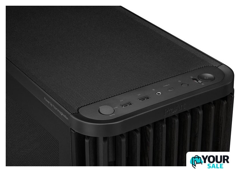 Корпус ASUS ProArt PA401 Wood Edition - Mesh Panel (черный) - Изображение №5 — Интернет-магазин Your Sale