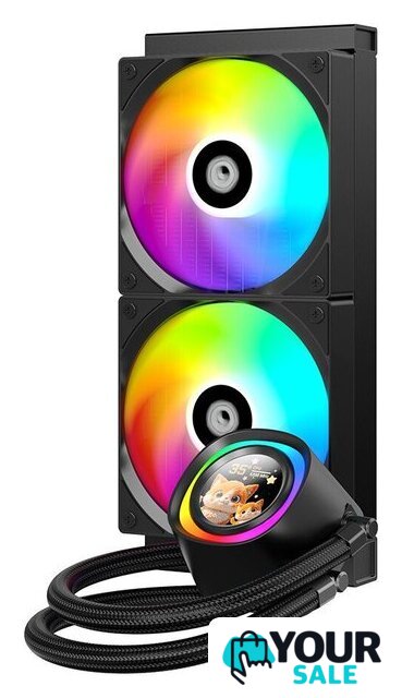 Система жидкостного охлаждения для процессора ID-Cooling FX240 LCD - Изображение №2 — Интернет-магазин Your Sale
