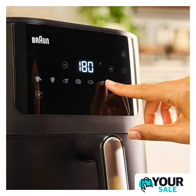 Аэрогриль (аэрофритюрница) Braun MultiFry 5 HF5034IBK - Изображение №4 — Интернет-магазин Your Sale