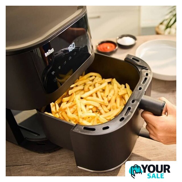 Аэрогриль (аэрофритюрница) Braun MultiFry 5 HF5034IBK - Изображение №5 — Интернет-магазин Your Sale