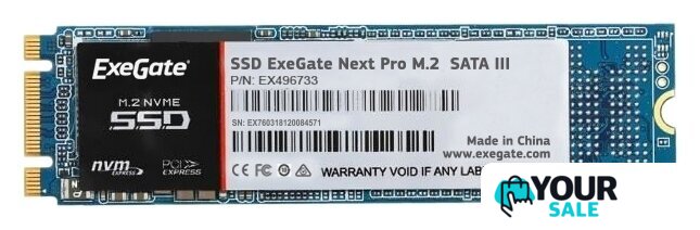 SSD ExeGate Next Pro+ 256GB EX280472RUS - Изображение №1 — Интернет-магазин Your Sale