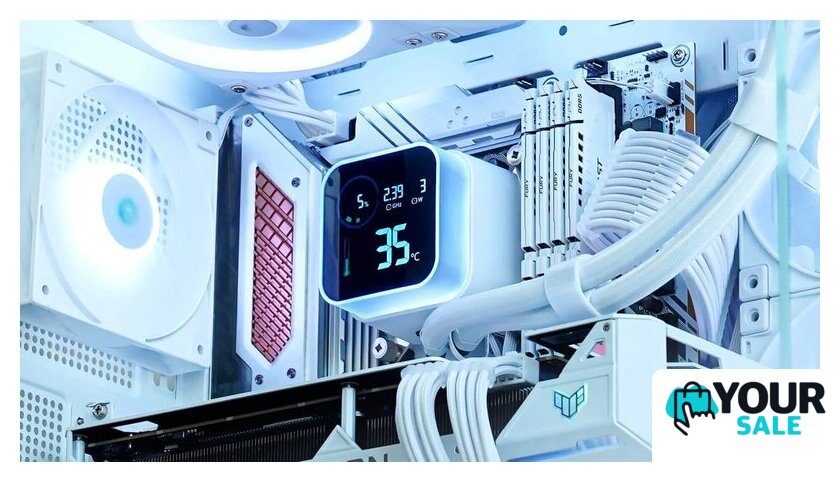 Система жидкостного охлаждения для процессора DeepCool LQ360 Ultra ARGB WH R-LQ360-WHASMC-G-1 - Изображение №10 — Интернет-магазин Your Sale