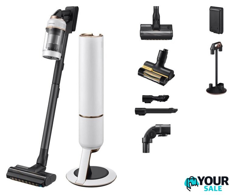 Пылесос Samsung Bespoke Jet Plus VS20B95823W - Изображение №1 — Интернет-магазин Your Sale