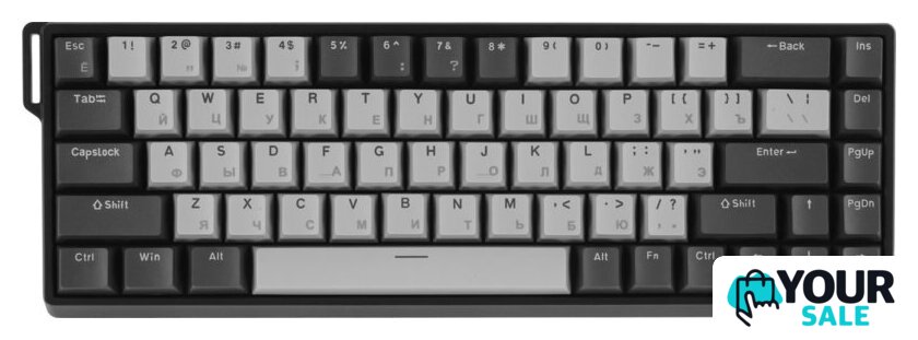 Клавиатура AULA WIN68HE Pro (черный/серый) - Изображение №1 — Интернет-магазин Your Sale
