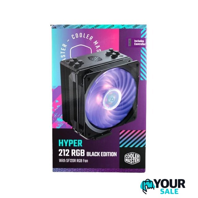 Кулер для процессора Cooler Master Hyper 212 RGB Black Edition RR-212S-20PC-R2 - Изображение №2 — Интернет-магазин Your Sale