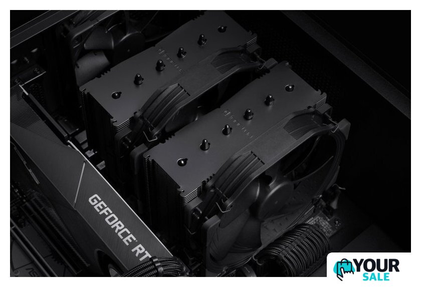 Кулер для процессора Noctua NH-D15 chromax.black - Изображение №7 — Интернет-магазин Your Sale