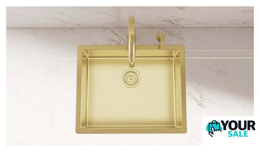 Кухонная мойка Kernau KSS U 61.1 1B SS Gold - Изображение №6 — Интернет-магазин Your Sale