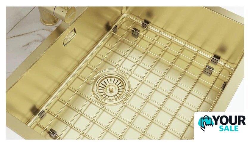 Кухонная мойка Kernau KSS U 61.1 1B SS Gold - Изображение №7 — Интернет-магазин Your Sale