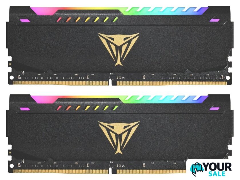 Оперативная память Patriot Viper Steel RGB 2x32ГБ DDR4 3200 МГц PVSR464G320C8K - Изображение №1 — Интернет-магазин Your Sale