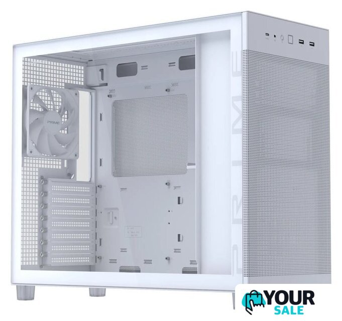 Корпус ASUS Prime AP303 Tempered Glass Panel (белый) - Изображение №2 — Интернет-магазин Your Sale