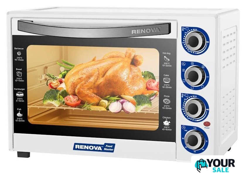 Мини-печь Renova MO-60GFRLTW1 - Изображение №2 — Интернет-магазин Your Sale
