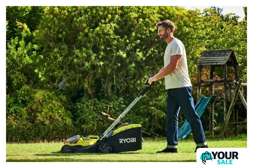 Газонокосилка Ryobi RY18LMH37A-250 Hybrid (с 2-мя АКБ) - Изображение №6 — Интернет-магазин Your Sale