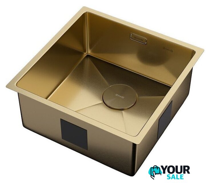 Кухонная мойка ZorG Zerox 44 U / IF PVD Gold - Изображение №2 — Интернет-магазин Your Sale