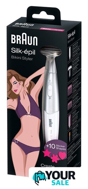 Триммер Braun Silk-epil FG 1100 (белый) - Изображение №5 — Интернет-магазин Your Sale