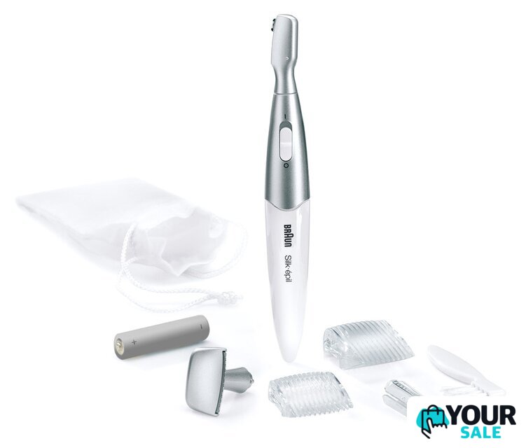 Триммер Braun Silk-epil FG 1100 (белый) - Изображение №4 — Интернет-магазин Your Sale