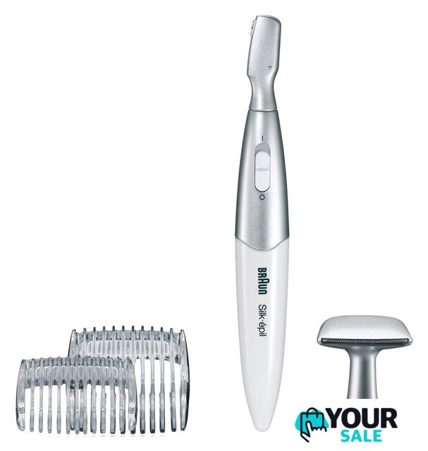 Триммер Braun Silk-epil FG 1100 (белый) - Изображение №2 — Интернет-магазин Your Sale