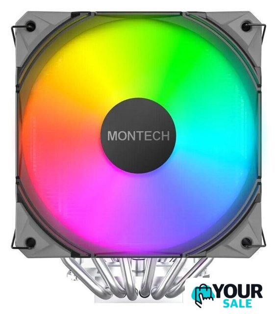 Кулер для процессора Montech NX600 ARGB (черный) - Изображение №2 — Интернет-магазин Your Sale