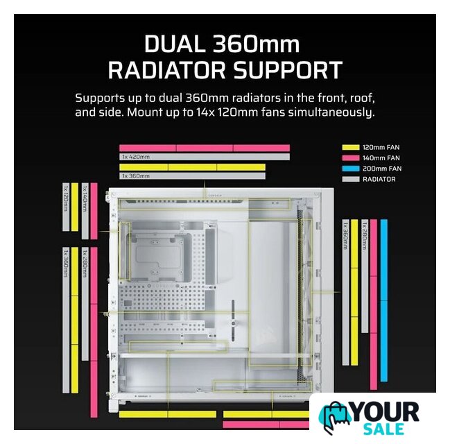 Корпус Corsair Frame 5000D RS CC-9011308-WW - Изображение №6 — Интернет-магазин Your Sale