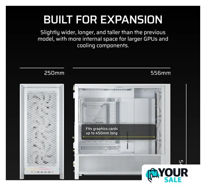 Корпус Corsair Frame 5000D RS CC-9011308-WW - Изображение №9 — Интернет-магазин Your Sale
