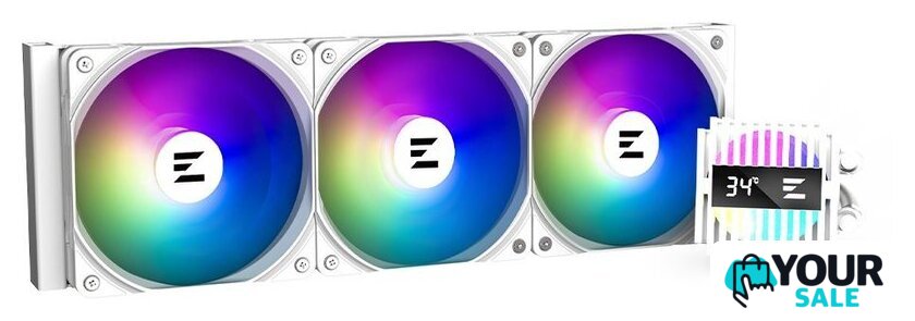 Система жидкостного охлаждения для процессора Zalman ALPHA2 A36 (белый) - Изображение №2 — Интернет-магазин Your Sale