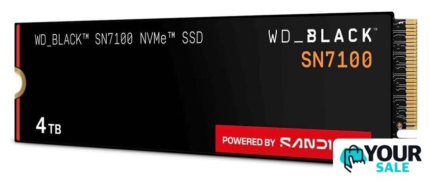 SSD WD Black SN7100 4TB WDS400T4X0E - Изображение №2 — Интернет-магазин Your Sale
