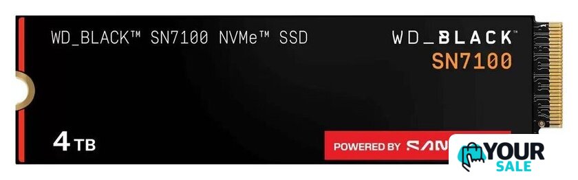 SSD WD Black SN7100 4TB WDS400T4X0E - Изображение №1 — Интернет-магазин Your Sale