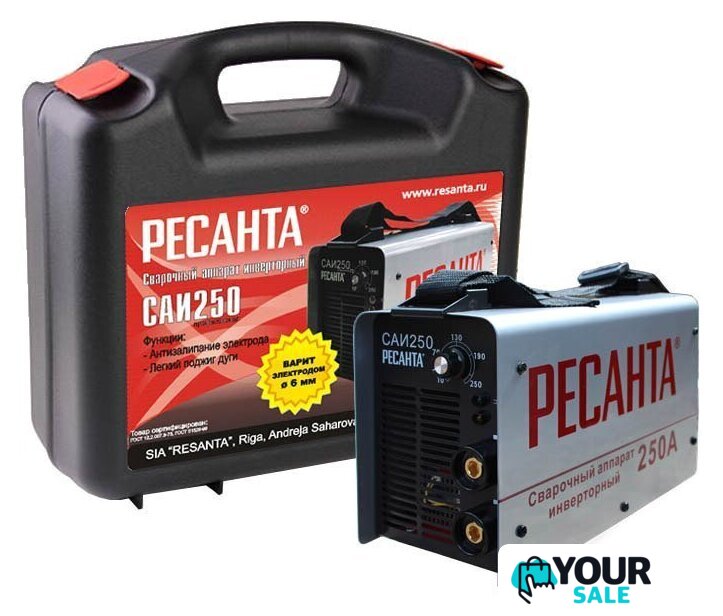Сварочный инвертор Ресанта САИ-250 (в кейсе) - Изображение №1 — Интернет-магазин Your Sale
