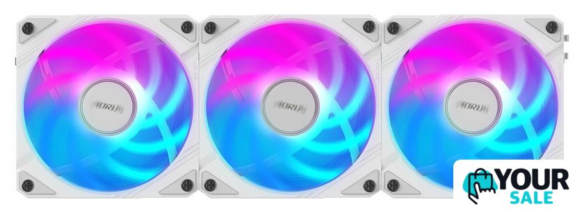 Комплект вентиляторов для корпуса Gigabyte Aorus EZ Chain Fan 120 Ice 3-Pack - Изображение №2 — Интернет-магазин Your Sale