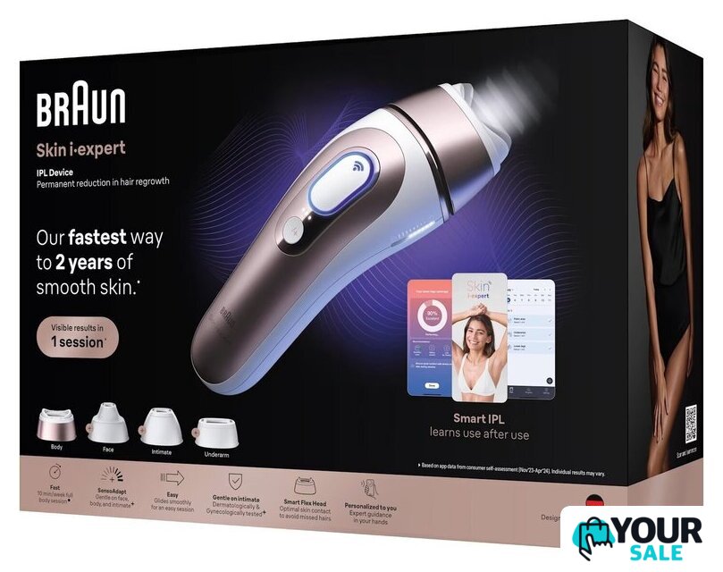 Фотоэпилятор Braun Skin i-expert Pro IPL PL7432 - Изображение №5 — Интернет-магазин Your Sale