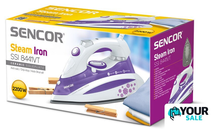 Утюг Sencor SSI 8441VT - Изображение №2 — Интернет-магазин Your Sale