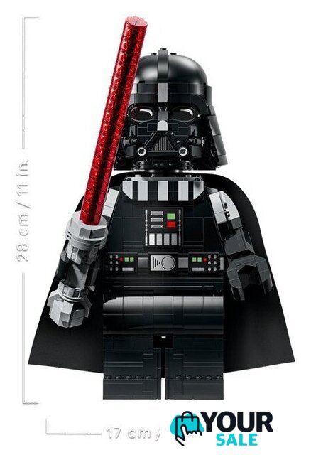 Конструктор LEGO Star Wars 75461 Увеличенная минифигурка Дарта Вейдера - Изображение №5 — Интернет-магазин Your Sale