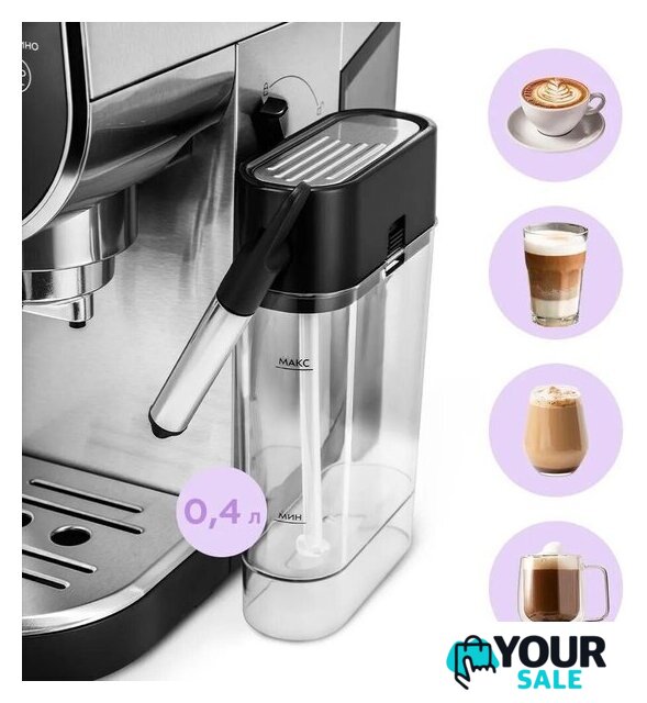 Рожковая кофеварка Kitfort KT-7692 - Изображение №3 — Интернет-магазин Your Sale