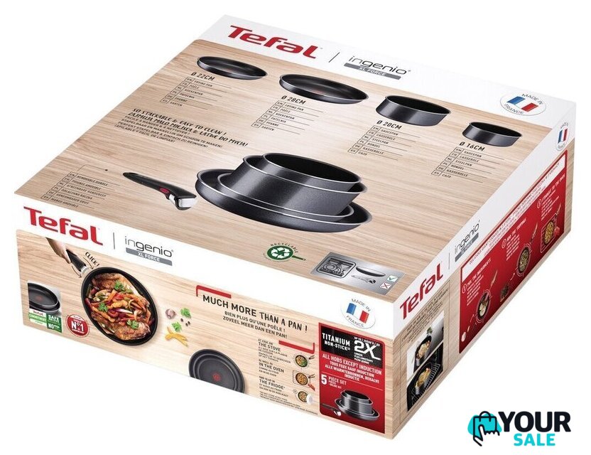 Набор сковород Tefal Ingenio XL Force L1589502 - Изображение №10 — Интернет-магазин Your Sale